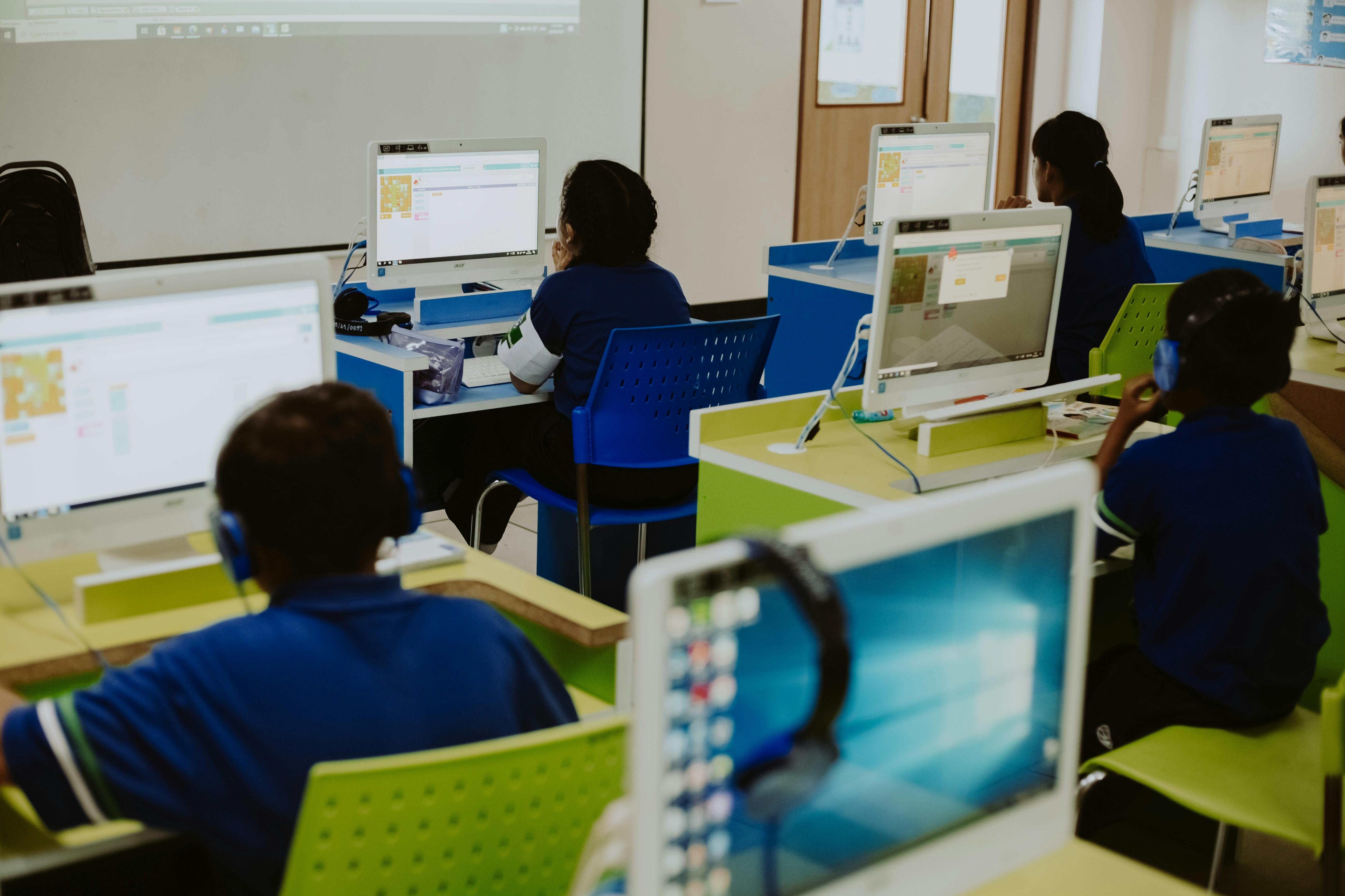 IT Lab with Students